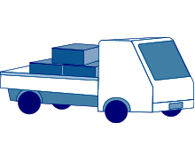 一般貨物自動車運送事業のイメージ画像